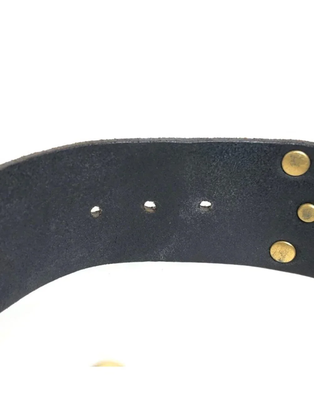Gucci Leather Bracelet Cat Head Black Gold Hardware